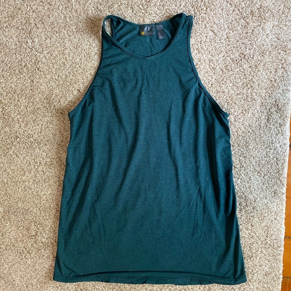 Zella Tops - Zella deep green workout tank